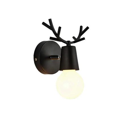 Decorbites™ LED-Wandleuchte mit Hirschkopf, moderne minimalistische Schlafzimmerbeleuchtung in 7 Farben