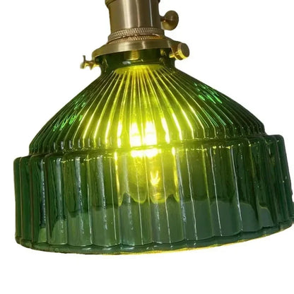 Nordic Green Glass Pendant Light