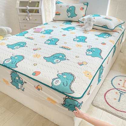 Decorbites™ Latex-Kühlende Matratzenauflage & Bezugsset - Sommer-Kühlung Bettpad