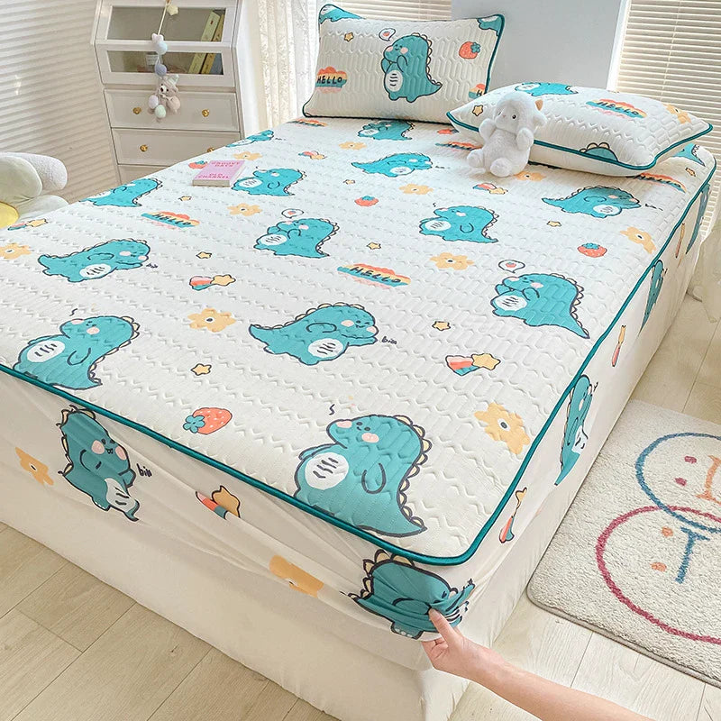 Latex Cooling Mattress Set