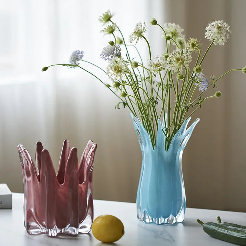 Decorbites™ Geometrische Knospen-Glasvase für die Heimdekoration und Aufbewahrung