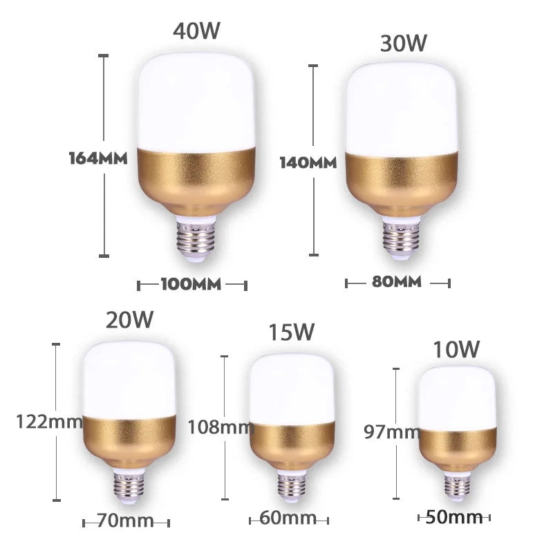 DecorBites™ LED Ceiling Lamp E27 Indoor Lighting Super Bright Living Room Bulb