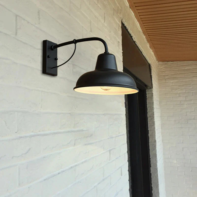 Decorbites™ Eisen-Außen-Wandlampe für Garten, Veranda, Terrasse oder Restaurantbeleuchtung