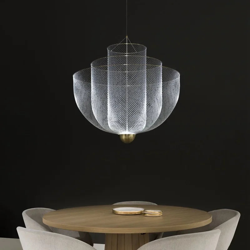 Decorbites™ Geometrische Eisenleuchter | Nordischer Loft-Pendant-Lichtarmatur