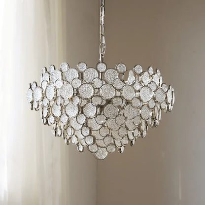 Decorbites™ Glas-LED-Kronleuchter: Moderne Luxus-Designer-Pendantleuchten für Wohnzimmer, Schlafzimmer, Arbeitszimmer