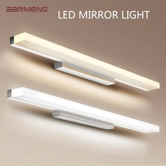 Decorbites™ LED-Acrylic-Wandleuchte für Badezimmer & Schlafzimmer, modernes Minimaldesign, antiebdunstende Sconces