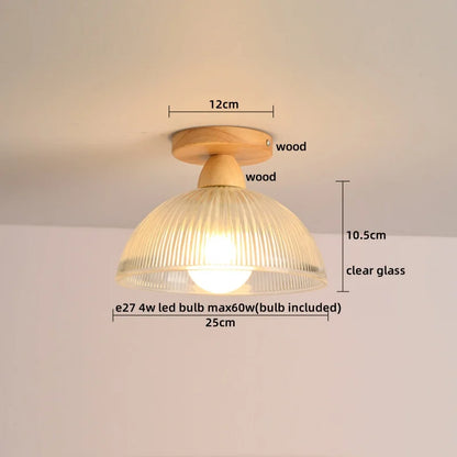Decorbites™ Glas-Kupfer-LED-Deckenleuchte im modernen Stil für die Heimdekoration und das Restaurant