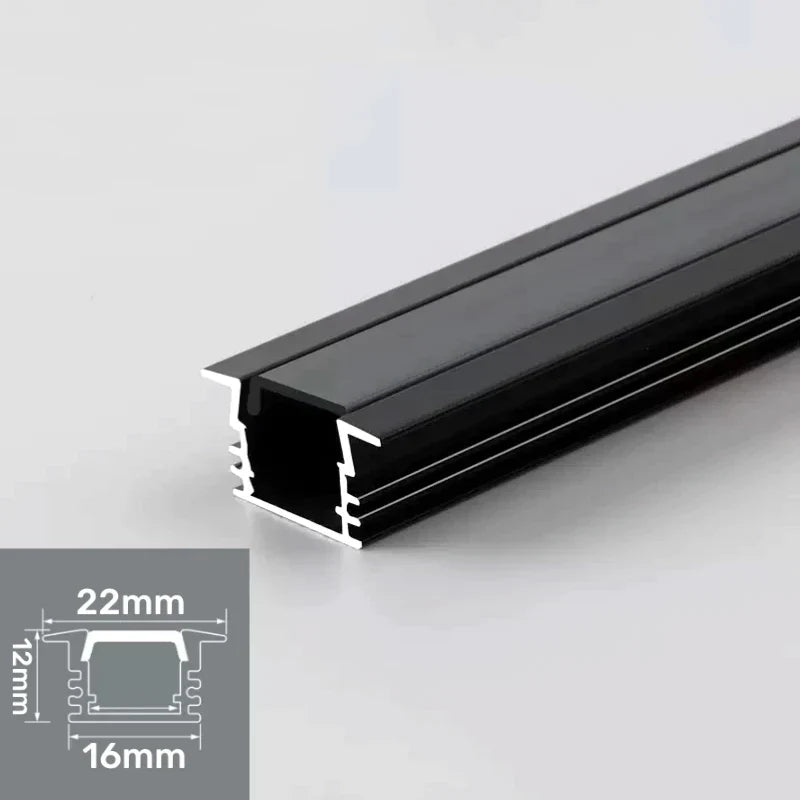 Aluminum Recessed Bar Light