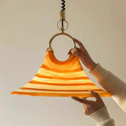 Decorbites™ Hebbarer Trompeten-Kronleuchter: Minimalistisches LED-Pendant-Licht für Esszimmer & Schlafzimmer