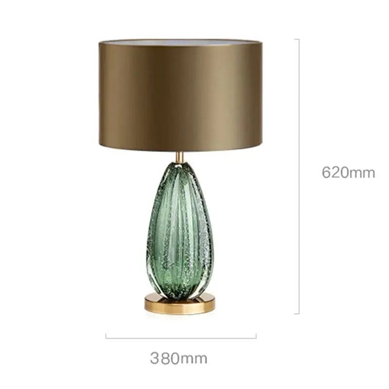 Decorbites™ Glas-Tischleuchte: Modern, übergroß, einfache Beleuchtung für Schlafzimmer und Wohnzimmer