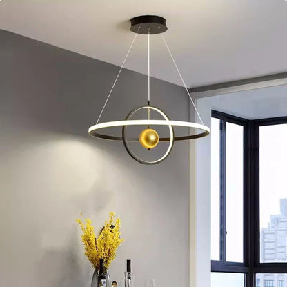 Decorbites™ Rundes Eisenkugel-Hängeleuchter LED-Beleuchtungseinrichtung
