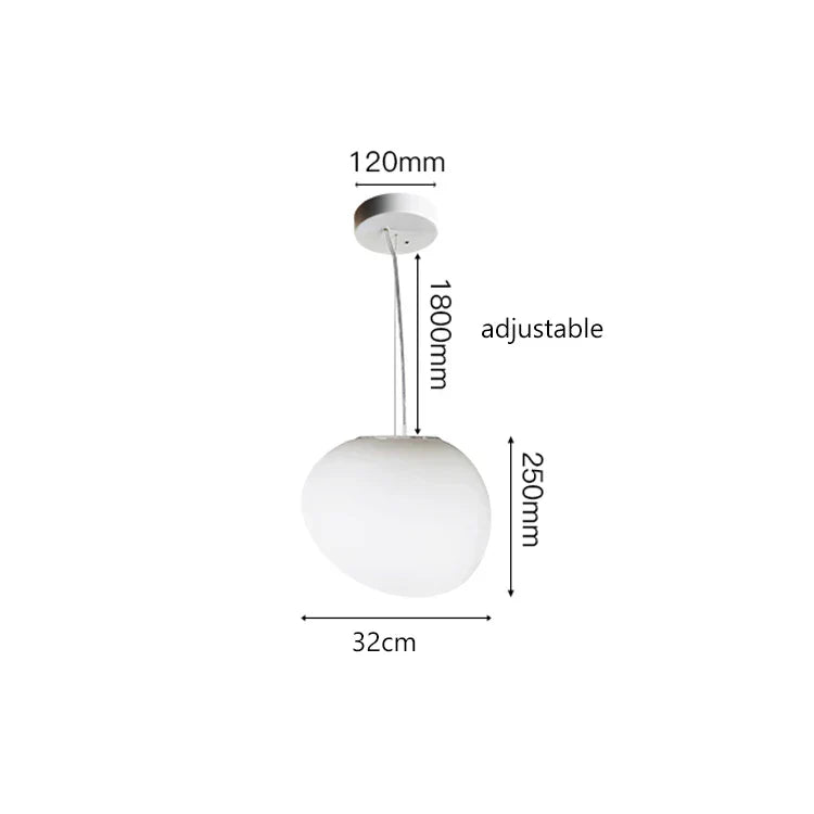 Decorbites™ Pflasterstein-Glas-LED-Pendelleuchten-Kronleuchter für Villa Hotel Loft Treppenhaus