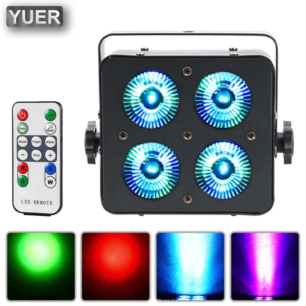 RGBW LED Stage Light Professional Party Grade