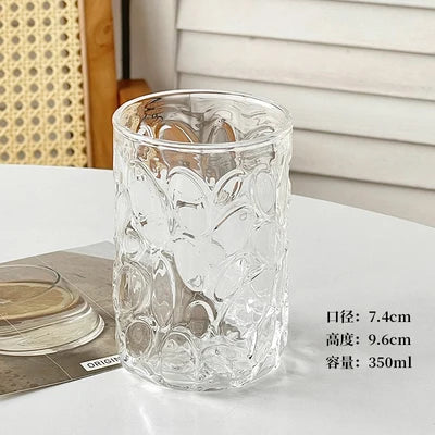 Decorbites™ Glas Café-Kaffeetasse Wasserglas Eiskaffee Americano Saftglas