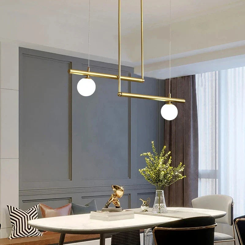 Decorbites™ LED-Lineare Hängelampe für Zuhause – Moderne Minimalistische Wohnzimmer-Lüster