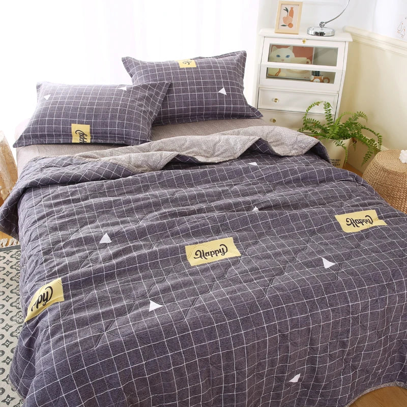 Decorbites™ Daunensteppdecke mit Gänseblümchenmuster für den Sommer in weichem, atmungsaktivem Stoff