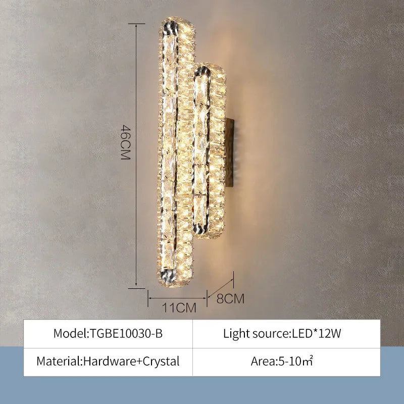 Decorbites™ Kristall-Deckenleuchter-Lampe - Moderne Luxus dimmbare LED-Leuchte