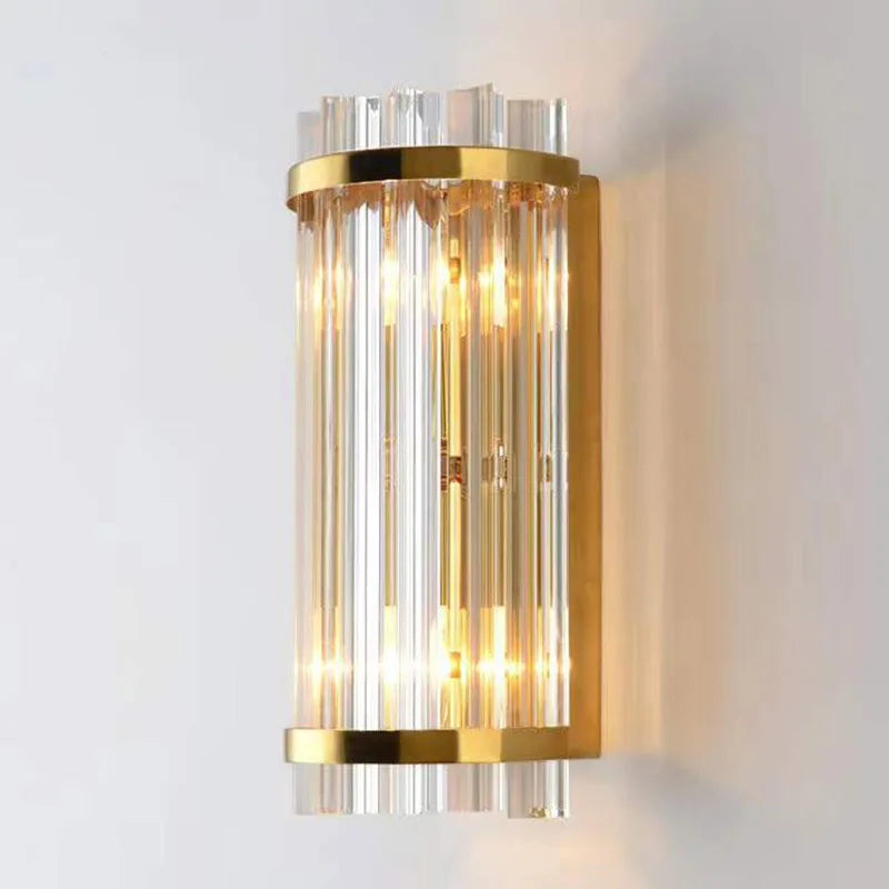 Decorbites™ Kristall-Luxus-Wandleuchte für modernes Schlafzimmer, Wohnzimmer, Treppenhaus – LED-Innenbeleuchtung