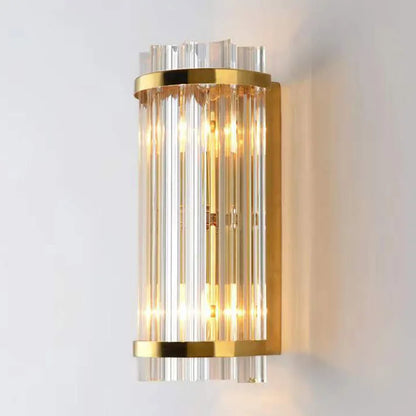 Decorbites™ Kristall-Luxus-Wandleuchte für modernes Schlafzimmer, Wohnzimmer, Treppenhaus – LED-Innenbeleuchtung