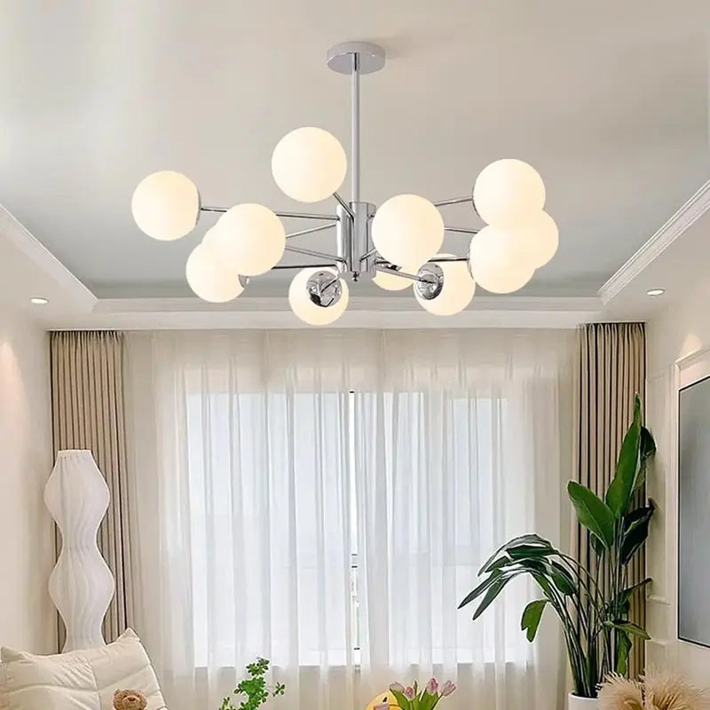 Decorbites™ Glas-Kugeln-LED-Deckenleuchter für modernes Wohnzimmer und Schlafzimmer