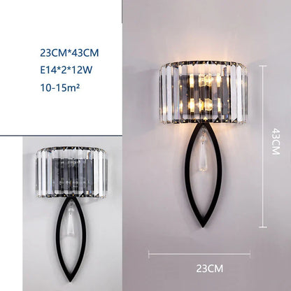 Decorbites™ Kristall-Wandleuchte: Moderne Lichtluxus für Wohnzimmer, Schlafzimmer und Flur.