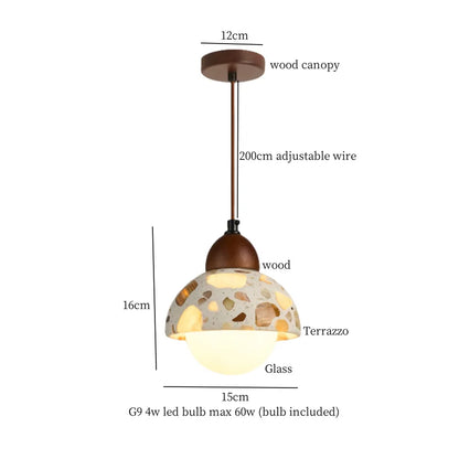DecorBites™ Green Marble LED Pendant Light - Modern Nordic Interior Lighting Fixture