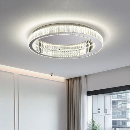 Decorbites™ Kristallkreis-Deckenleuchter: Moderne LED-Innenbeleuchtung für Wohnzimmer, Schlafzimmer und Arbeitszimmer