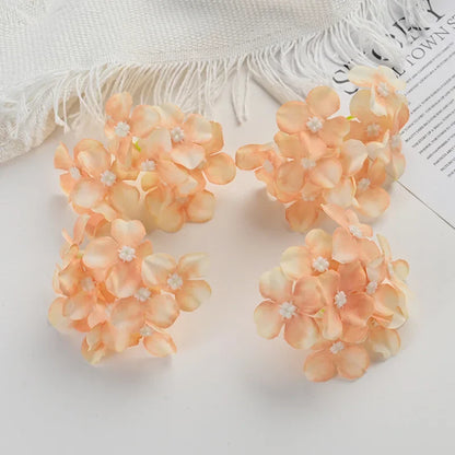 Decorbites™ Hortensienblüten: 30 Stk. 8 cm künstliche Blumen für Heimdekoration, Hochzeit, DIY-Kränze