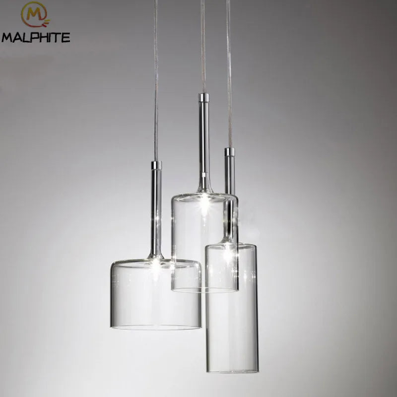 Decorbites™ Glasflaschen-Pendantleuchte: Spillray-Industrielle Dekorbeleuchtung für Restaurant und Bar