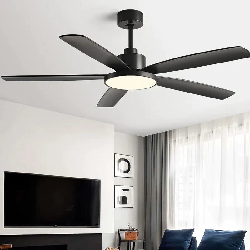 Decorbites™ Wohnzimmer-Deckenventilator mit Licht, Fernbedienung, 48-60 Zoll, LED, DC, 220V