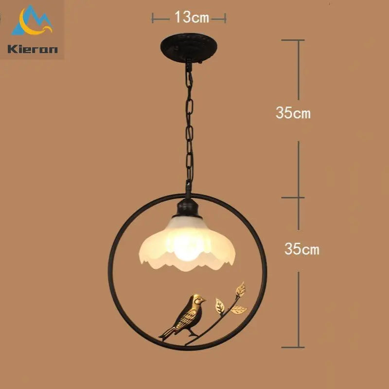 Decorbites™ Vogelkäfig-LED-Kronleuchter: Moderne Harz-Pendantleuchten für Schlafzimmer, Wohnzimmer und Restaurant