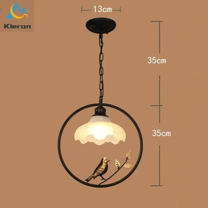 Decorbites™ Vogelkäfig-LED-Kronleuchter: Moderne Harz-Pendantleuchten für Schlafzimmer, Wohnzimmer und Restaurant