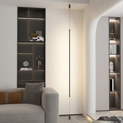 Decorbites™ Schwarz 120 cm LED Stehlampe Moderne Wohnraumbeleuchtung für Wohnzimmer Schlafzimmer Esszimmer