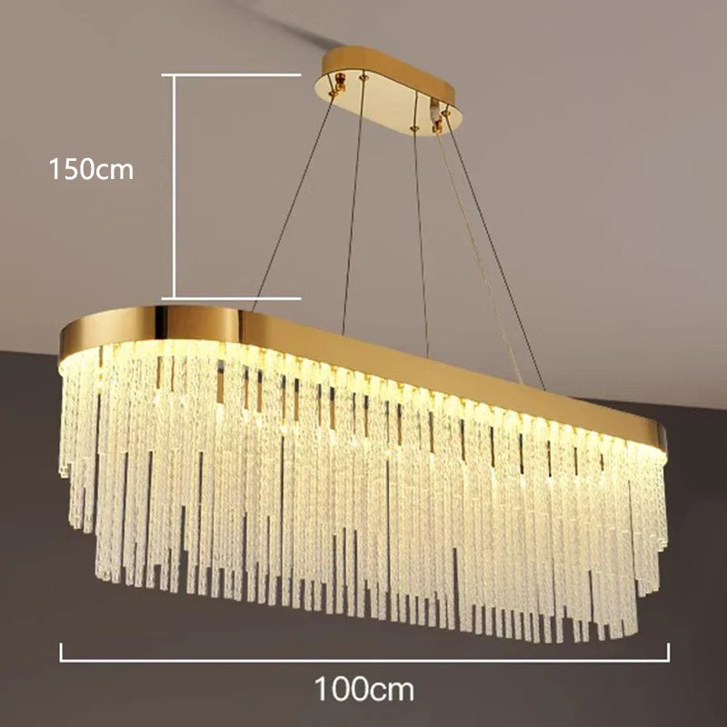 Bronze Industrial LED Chandelier