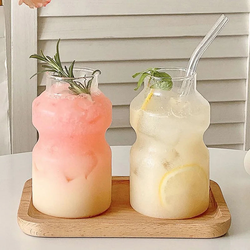 Decorbites™ Kürbisformiges Cocktailglas-Becher, 440 ml – Premium-Trinkgeschirr für Kaffee, Whiskey, Wein & Desserts