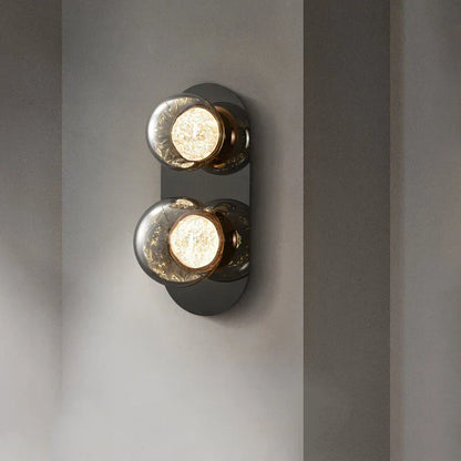 Decorbites™ Graue Glaswandlichter: Modernes Luxus-Home-Decor-Fixture für das Wohnzimmer