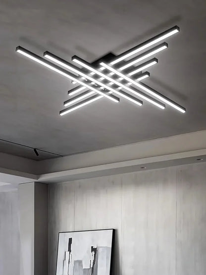 DecorBites™ Linear LED Ceiling Lamp for Living Room Bedroom Lighting Fixtures