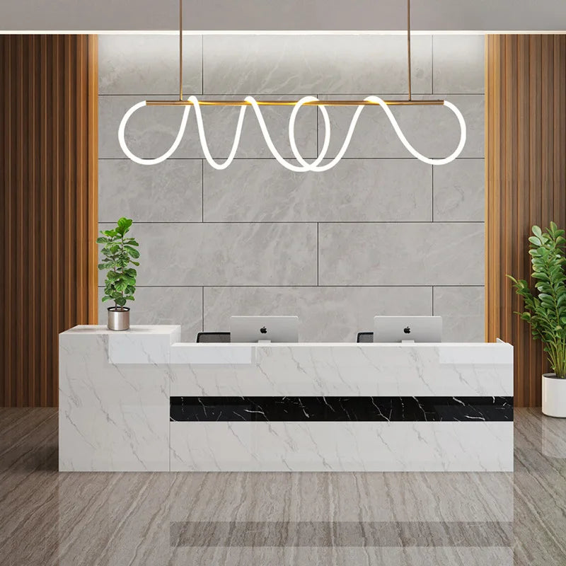 Modern Gold Black Chandelier