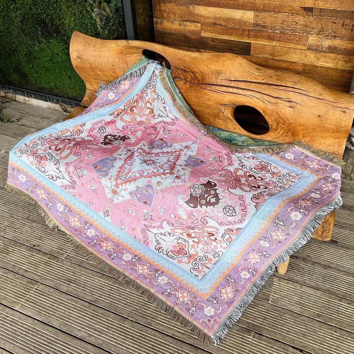 Decorbites™ Gemütliche Nordische Campingdecke und Sofabezug – Boho Outdoor-Linedecke für Heim- und Hoteldekoration