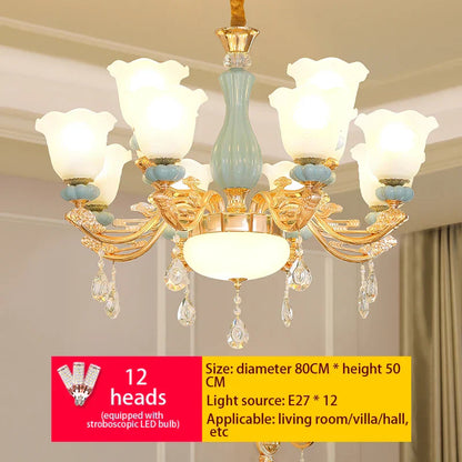 Decorbites™ Luxus-Europäische Kronleuchter für Wohnzimmer, Schlafzimmer, Esszimmer - Modernes, Elegantes Design