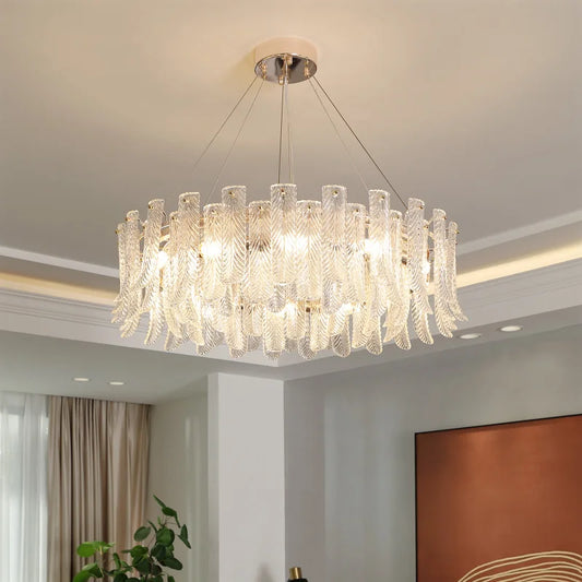 Decorbites™ Kristall-LED-Deckenleuchte für modernes Wohnzimmer mit warmem Licht und Augenschutz