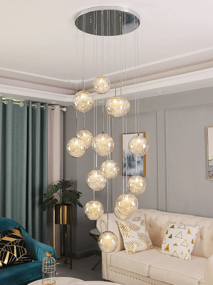 Decorbites™ Kristall-Deckenleuchter für modernes Loft-Wohnzimmer, Zuhause, Hotel, Küche, Schlafzimmer-Beleuchtung