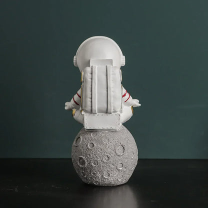 Decorbites™ elektrovergoldete goldene Astronauten-Figuren, kreative Wohnraumdekoration & Geschenke