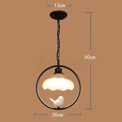 Decorbites™ Vogelkäfig-LED-Kronleuchter: Moderne Harz-Pendantleuchten für Schlafzimmer, Wohnzimmer und Restaurant