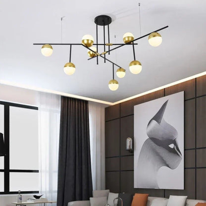 Decorbites™ Glas-Kugelleuchter Moderne LED-Hängeleuchte
