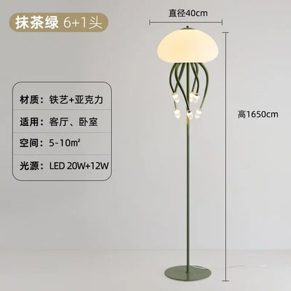 DecorBites™ Kawaii LED Jellyfish Lamp Art for Bedroom Decor & Lighting