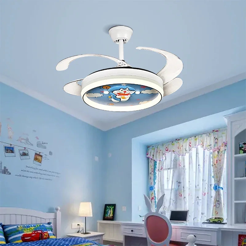 Decorbites™ dimmbare Smart-Home-LED-Deckenventilatorleuchte mit Fernbedienung