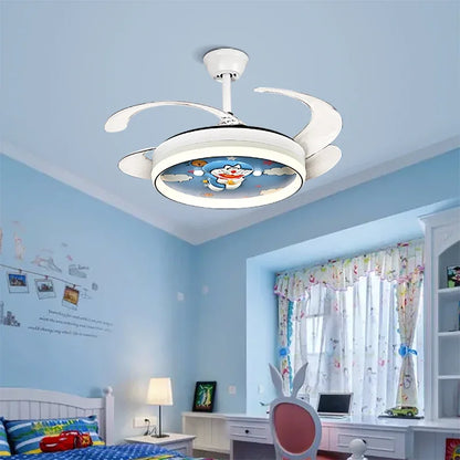 Decorbites™ dimmbare Smart-Home-LED-Deckenventilatorleuchte mit Fernbedienung