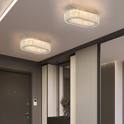Decorbites™ Kristall-Deckenleuchter: Moderne LED-Beleuchtung mit Fernbedienung zum Dimmen für luxuriöse Einrichtung des Zuhauses