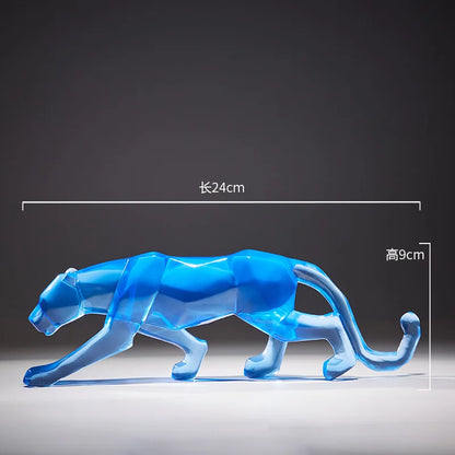 Decorbites™ Leopard Gepard Harz-Tier-Skulpturen für die Heimdekoration